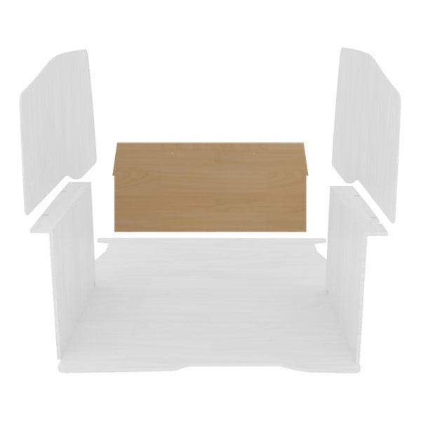 Protector de separador de carga en contrachapado bruto équipement pour utilitaire Peugeot Partner II 2008 
