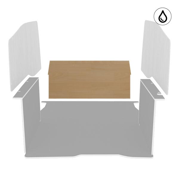 Protector de separador de carga en contrachapado barnizado équipement pour utilitaire Peugeot Partner II 2008 