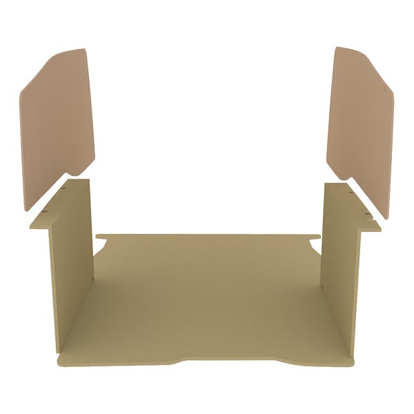Panelado de madera Essential aglomerado + MDF / Puertas traseras incluidas équipement pour utilitaire Peugeot Partner II 2008 