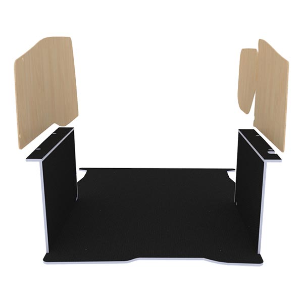 Panelado de madera Premium en contrachapado antideslizante équipement pour utilitaire Peugeot Partner II 2008 