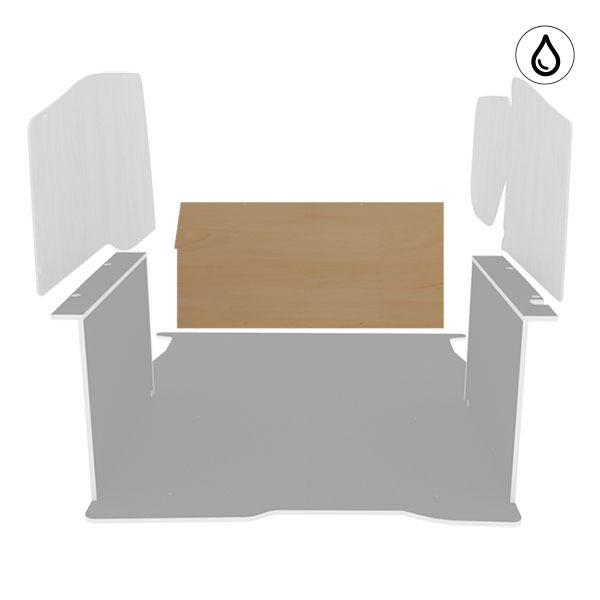 Protector de separador de carga en contrachapado barnizado équipement pour utilitaire Peugeot Partner II 2008 
