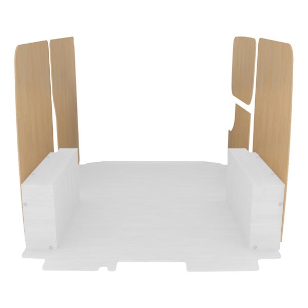 Paneles laterales de contrachapado en bruto équipement pour utilitaire Toyota Proace 2013 