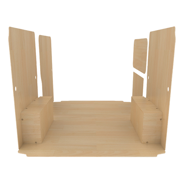 Panelado de madera Pro en contrachapado bruto équipement pour utilitaire Opel MoVano C 2021 