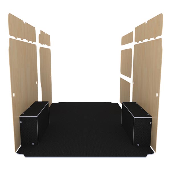Panelado de madera Premium en contrachapado antideslizante équipement pour utilitaire Opel MoVano C 2021 