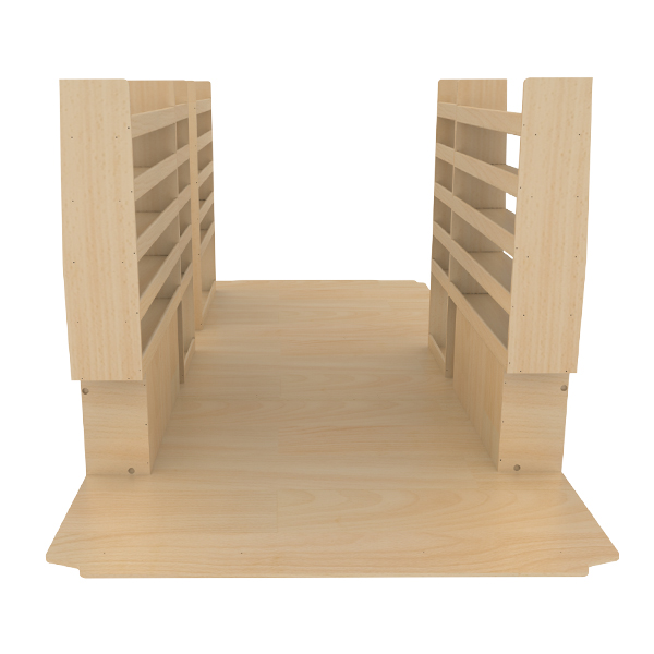 Equipamiento interior madera Optimum Pro en contrachapado bruto équipement pour utilitaire Opel MoVano C 2021 
