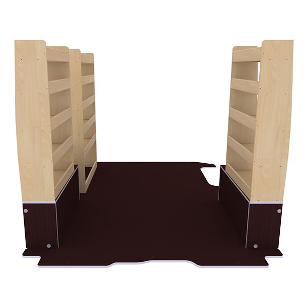 Equipamiento  interior Optimum Premium contrachapado antideslizante équipement pour utilitaire Nissan Primastar 2000 