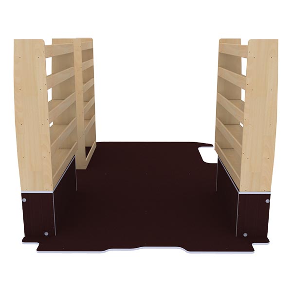 Equipamiento  interior Optimum Premium contrachapado antideslizante équipement pour utilitaire Nissan Primastar 2000 