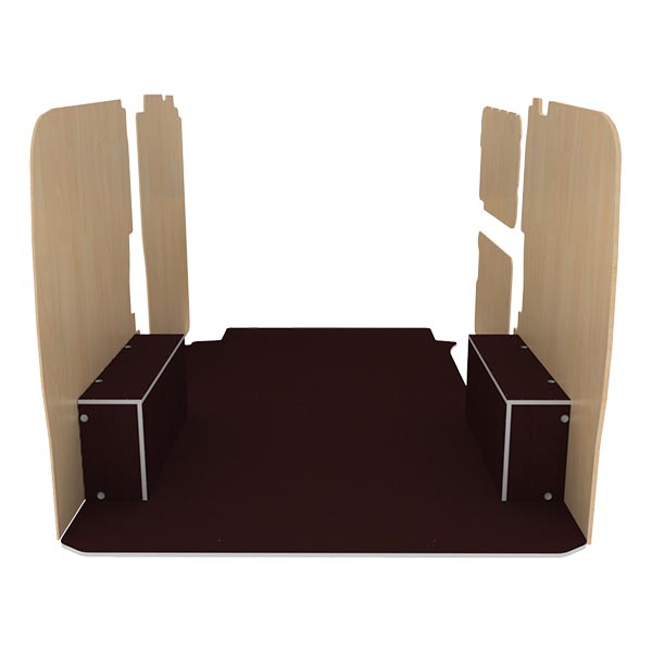 Panelado de madera Premium en contrachapado antideslizante équipement pour utilitaire Mercedes Vito II 2003 