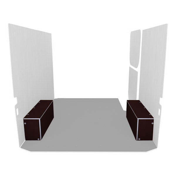 Cubre pasos de rueda de contrachapado antideslizante équipement pour utilitaire Mercedes Sprinter II 2006 