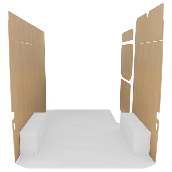 Paneles laterales de contrachapado en bruto équipement pour utilitaire Mercedes Sprinter II 2006 