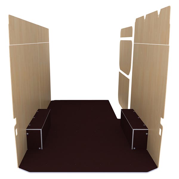 Panelado de madera Premium en contrachapado antideslizante équipement pour utilitaire Mercedes Sprinter II 2006 