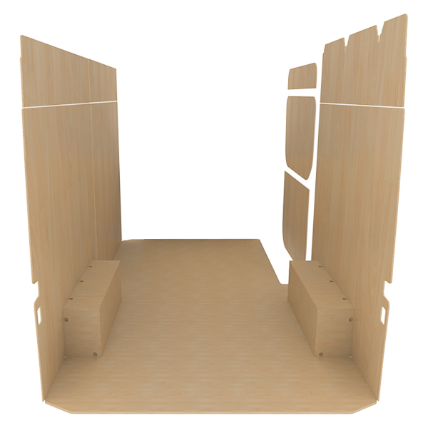 Panelado de madera Pro en contrachapado bruto équipement pour utilitaire Mercedes Sprinter II 2006 