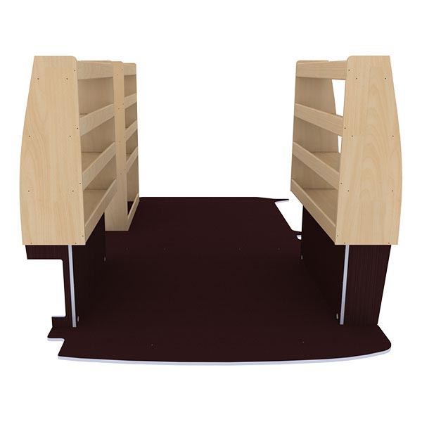 Equipamiento  interior Optimum Premium contrachapado antideslizante équipement pour utilitaire Volkswagen Transporter 61 