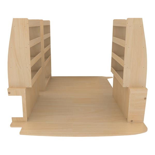 Equipamiento interior madera Optimum Pro en contrachapado bruto équipement pour utilitaire Volkswagen Transporter 5 