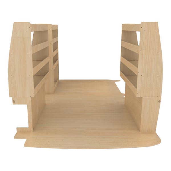 Equipamiento interior madera Optimum Pro en contrachapado bruto équipement pour utilitaire Volkswagen Transporter 5 
