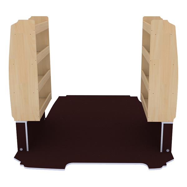 Equipamiento  interior Optimum Premium contrachapado antideslizante équipement pour utilitaire Nissan NV200 2009 