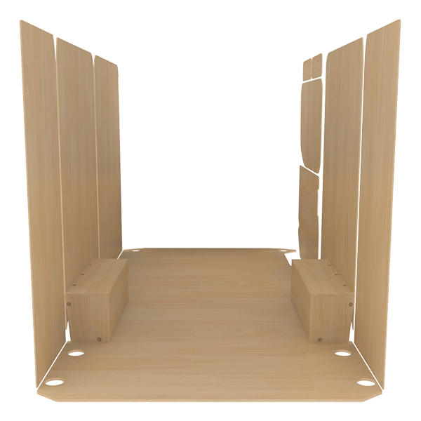 Panelado de madera Pro en contrachapado bruto équipement pour utilitaire Iveco Daily III 2014 