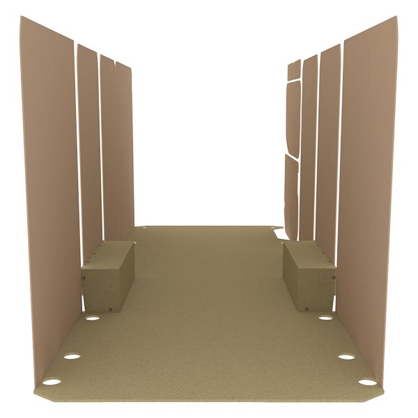Panelado de madera Essential aglomerado + MDF / Puertas traseras incluidas équipement pour utilitaire Iveco Daily III 2014 