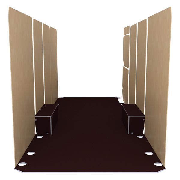 Panelado de madera Premium en contrachapado antideslizante équipement pour utilitaire Iveco Daily III 2014 