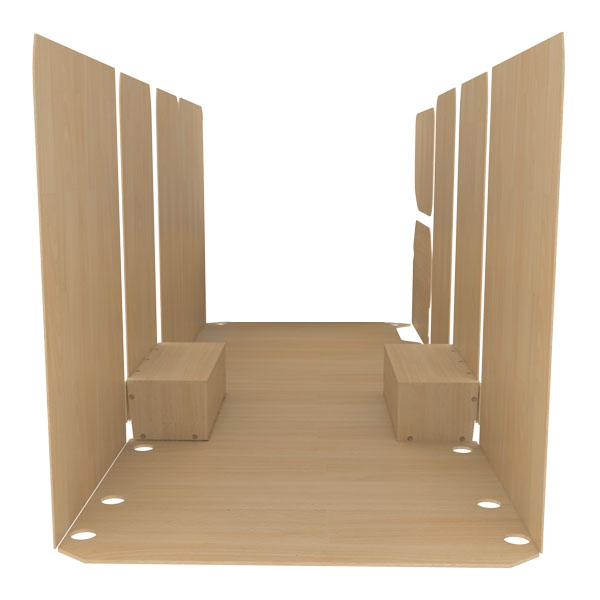Panelado de madera Pro en contrachapado bruto équipement pour utilitaire Iveco Daily III 2014 