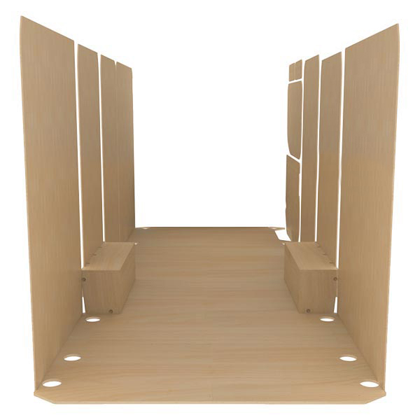 Panelado de madera Pro en contrachapado bruto équipement pour utilitaire Iveco Daily III 2014 