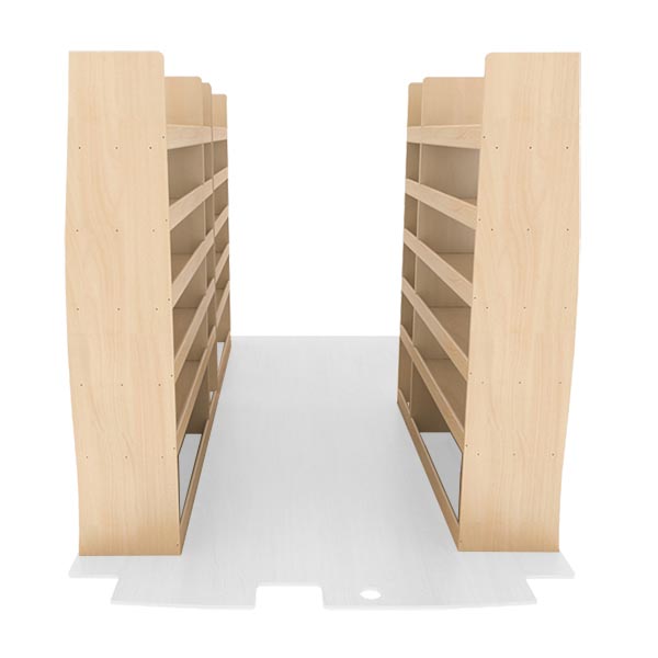 Pack de estanterías de madera équipement pour utilitaire Ford Transit V 2013 