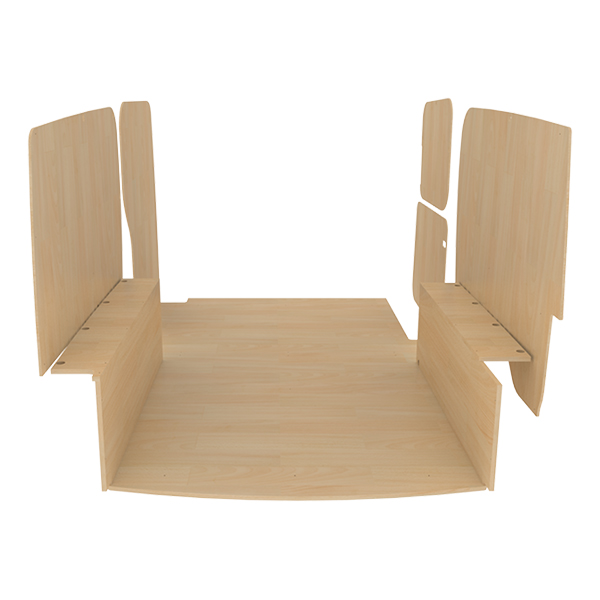 Image Habillage bois natural K4 CP brut