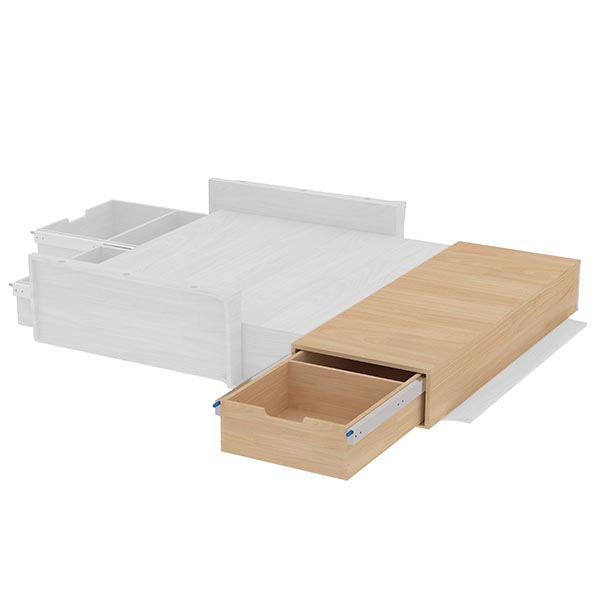 Image Double plancher latéral avec coulisses