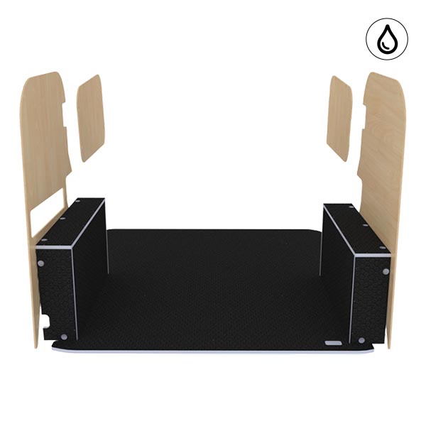 Panelado de madera Excellencia en contrachapado antideslizante + barnizado équipement pour utilitaire Opel Combo C 2011 