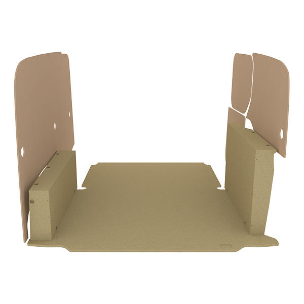 Panelado de madera Essential aglomerado + MDF / Puertas traseras incluidas équipement pour utilitaire Renault Kangoo III 2021 