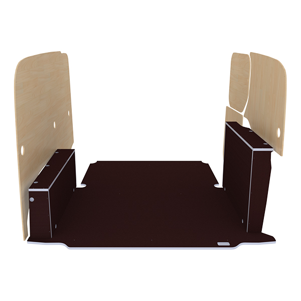 Panelado de madera Premium en contrachapado antideslizante équipement pour utilitaire Renault Kangoo III 2021 