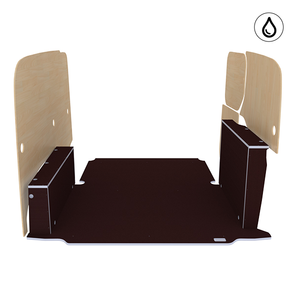 Panelado de madera Excellencia en contrachapado antideslizante + barnizado équipement pour utilitaire Renault Kangoo III 2021 