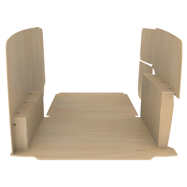 Panelado de madera Pro en contrachapado bruto équipement pour utilitaire Renault Kangoo III 2021 