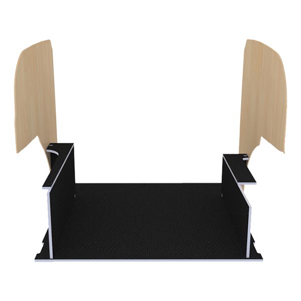 Panelado de madera Premium en contrachapado antideslizante équipement pour utilitaire Mercedes Citan 2013 