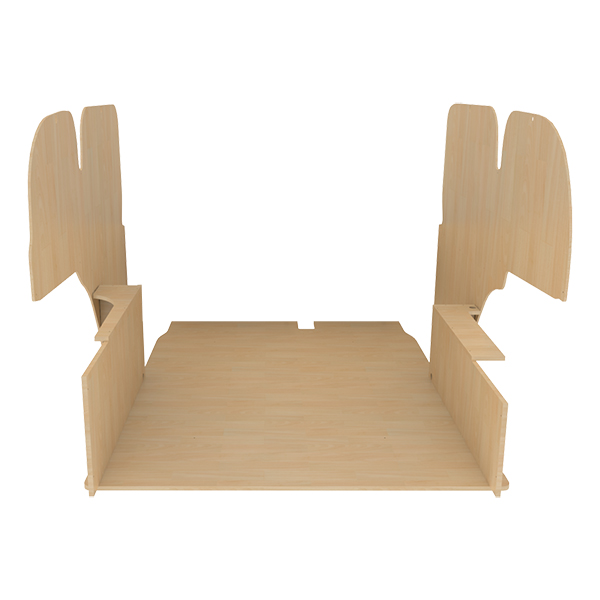 Panelado de madera Pro en contrachapado bruto équipement pour utilitaire Mercedes Citan 2013 