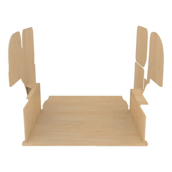 Image Habillage bois natural K4 CP brut