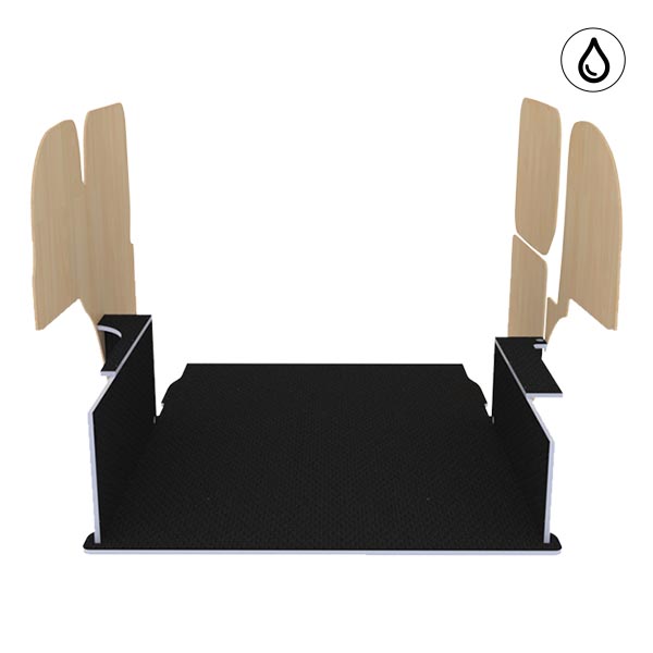 Panelado de madera Excellencia en contrachapado antideslizante + barnizado équipement pour utilitaire Mercedes Citan 2013 