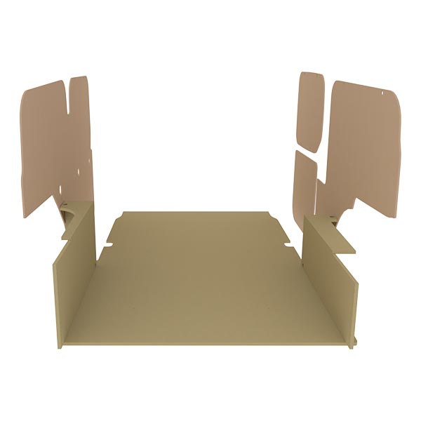 Panelado de madera Essential aglomerado + MDF / Puertas traseras incluidas équipement pour utilitaire Mercedes Citan 2013 
