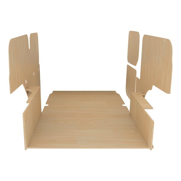 Image Habillage bois natural K4 CP brut