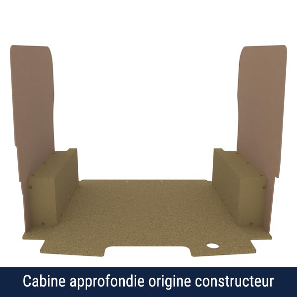 Panelado de madera Essential aglomerado + MDF / Puertas traseras incluidas équipement pour utilitaire Volkswagen Transporter 7 