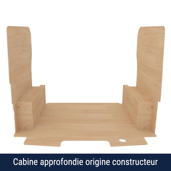 Panelado de madera Pro en contrachapado bruto équipement pour utilitaire Ford Custom 2023 
