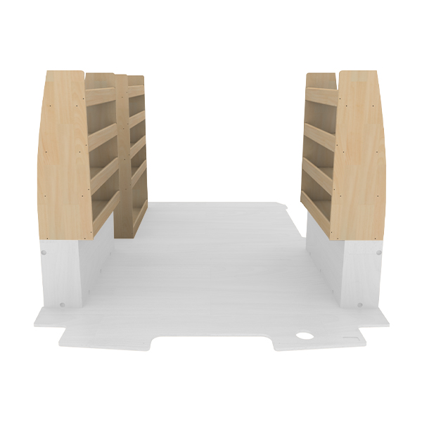 Pack de estanterías de madera équipement pour utilitaire Ford Custom 2023 