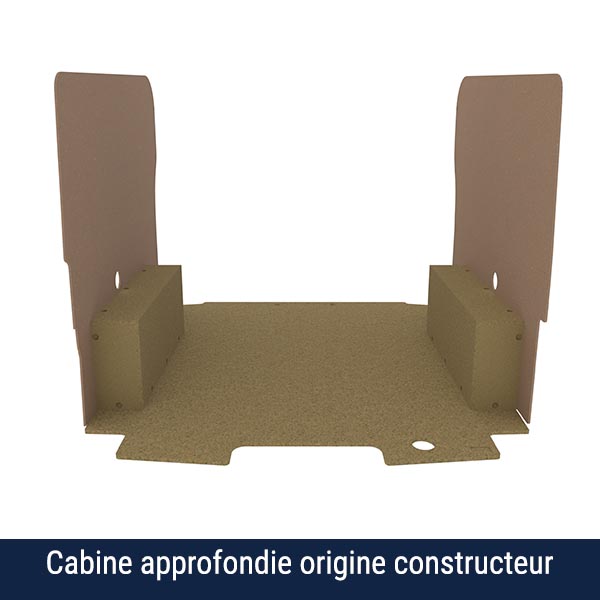 Panelado de madera Essential aglomerado + MDF / Puertas traseras incluidas équipement pour utilitaire Ford Custom 2023 