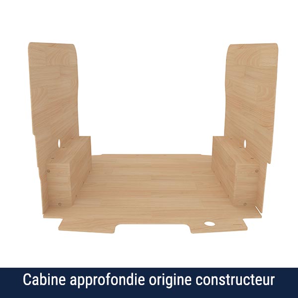 Panelado de madera Pro en contrachapado bruto équipement pour utilitaire Ford Custom 2023 