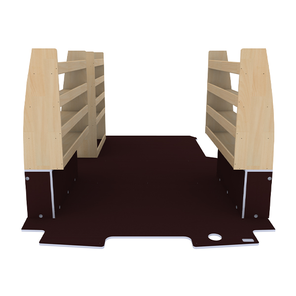 Equipamiento  interior Optimum Premium contrachapado antideslizante équipement pour utilitaire Volkswagen Transporter 7 