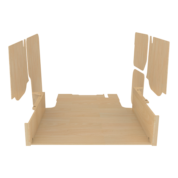 Image Habillage bois natural K4 CP brut