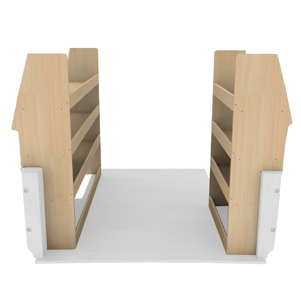 Pack de estanterías de madera équipement pour utilitaire Ford Transit Courier II 2024 