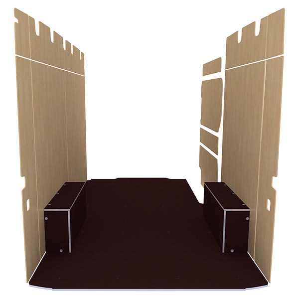 Panelado de madera Premium en contrachapado antideslizante équipement pour utilitaire Man Tge 2017 