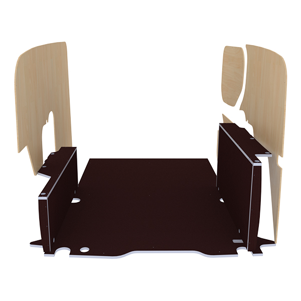 Panelado de madera Premium en contrachapado antideslizante équipement pour utilitaire Renault Express Van 2021 