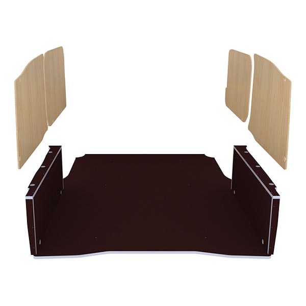 Panelado de madera Premium en contrachapado antideslizante équipement pour utilitaire Peugeot Partner III 2018 